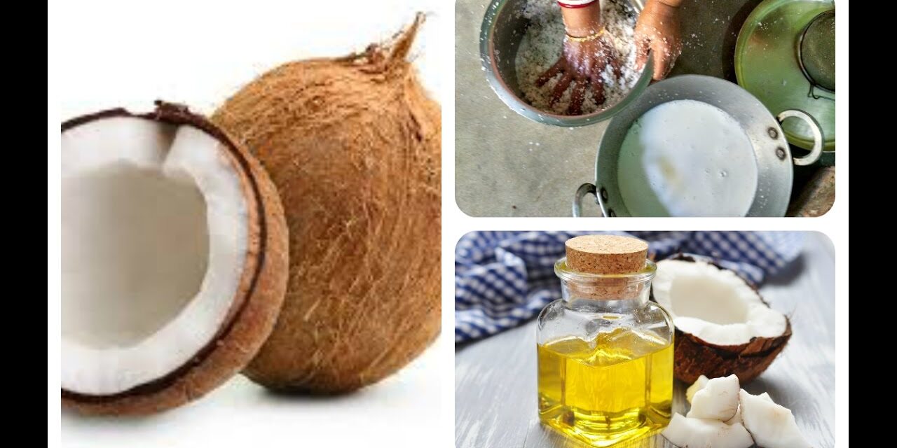 History and the process behind making of coconut oil