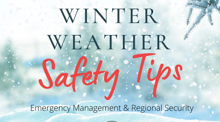 Precaution and winter safety topics.