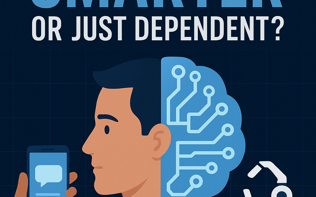 Is Artificial Intelligence Really Making Us Smarter or Just Dependent?